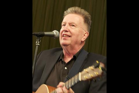 Tom Robinson performs at the Law Society after London Legal Walk 2015